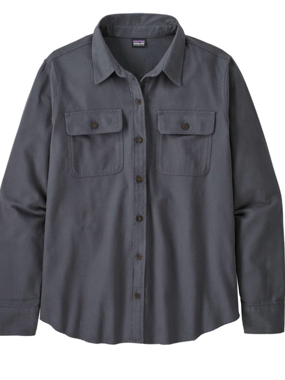 Women's Long-Sleeved Organic Cotton Midweight Fjord Flannel Shirt